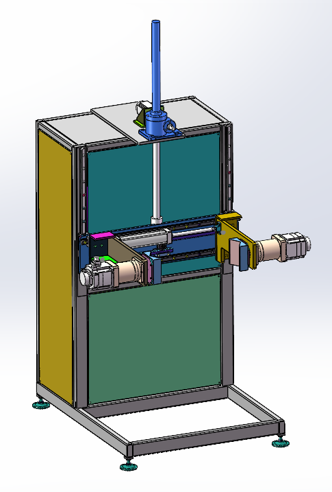 侧面旋转提升机sw21可编辑